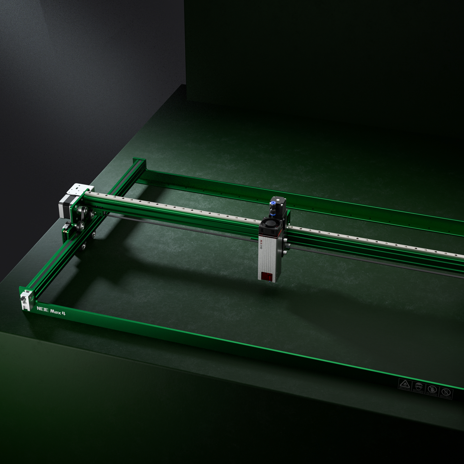 NEJE Max 4 E40 Laser Cutter & Engraver: The Extremely Small and